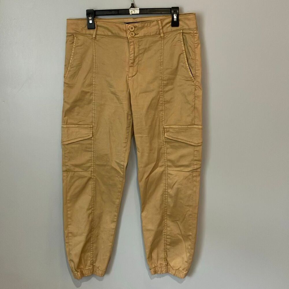Sanctuary Standard Surplus Rebel High Rise Cargo Tan Joggers Size 29 #771